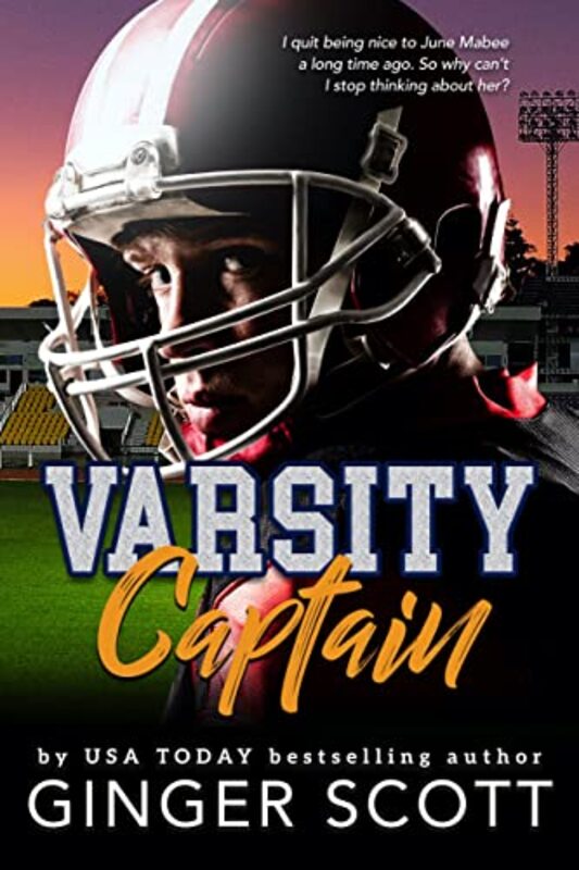 Book cover for "Varsity Captain" by Ginger Scott