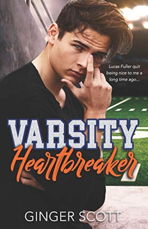Book cover for "Varsity Heartbreaker" by Ginger Scott