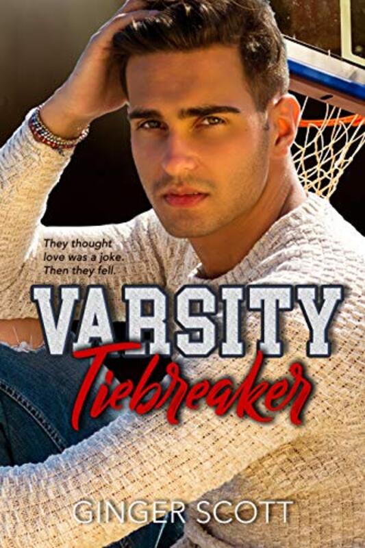 Book cover for "Varsity Tiebreaker" by Ginger Scott