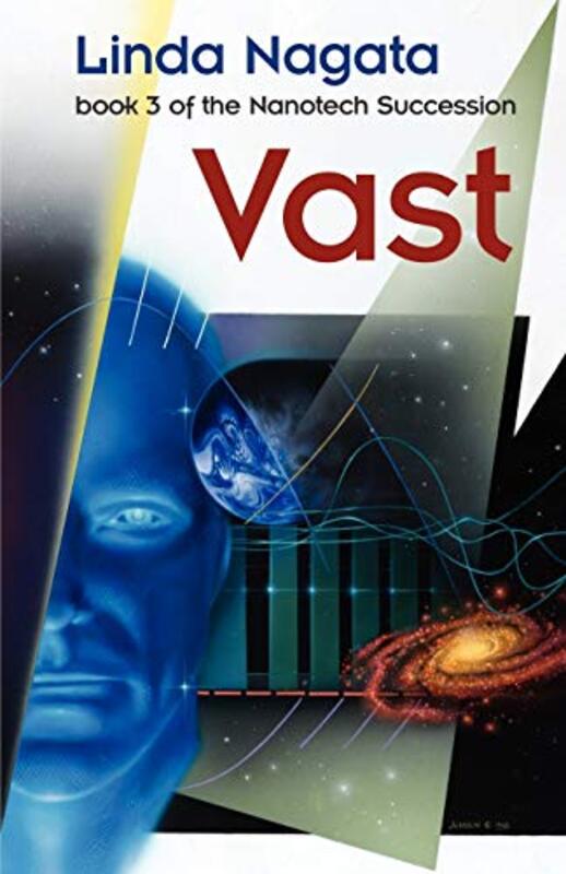 Book cover for "Vast" by Linda Nagata