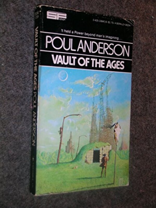 Book cover for "Vault of the Ages" by Poul Anderson