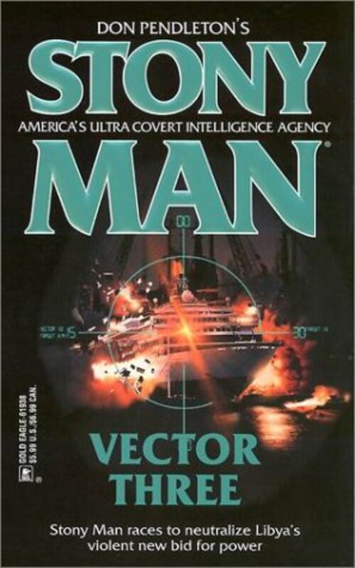 Book cover for "Vector Three" by Don Pendleton