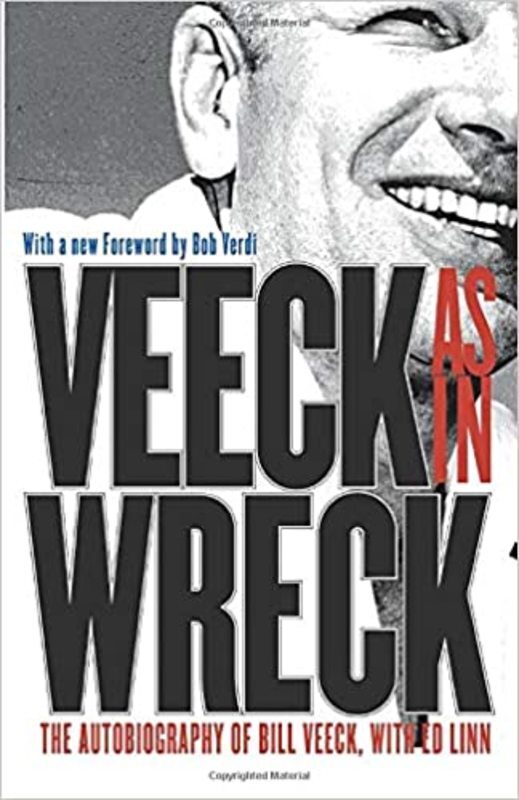Book cover for "Veeck As In Wreck" by Bill Veeck