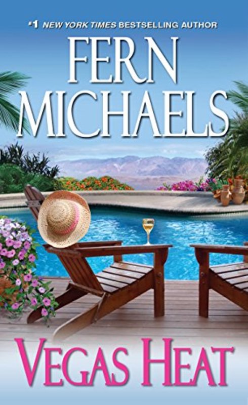 Book cover for "Vegas Heat" by Fern Michaels