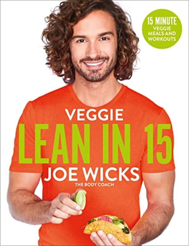 Book cover for "Veggie Lean in 15" by Joe Wicks