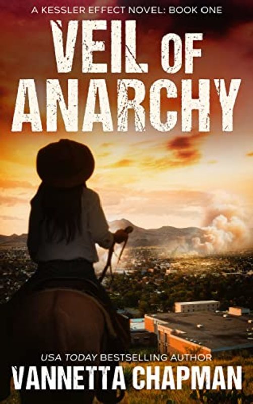 Book cover for "Veil of Anarchy" by Vannetta Chapman