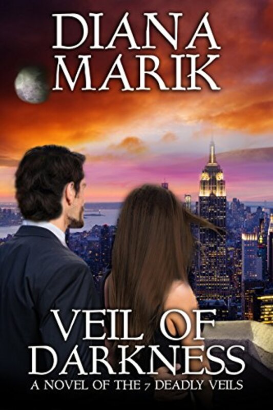 Book cover for "Veil of Darkness" by Diana Marik