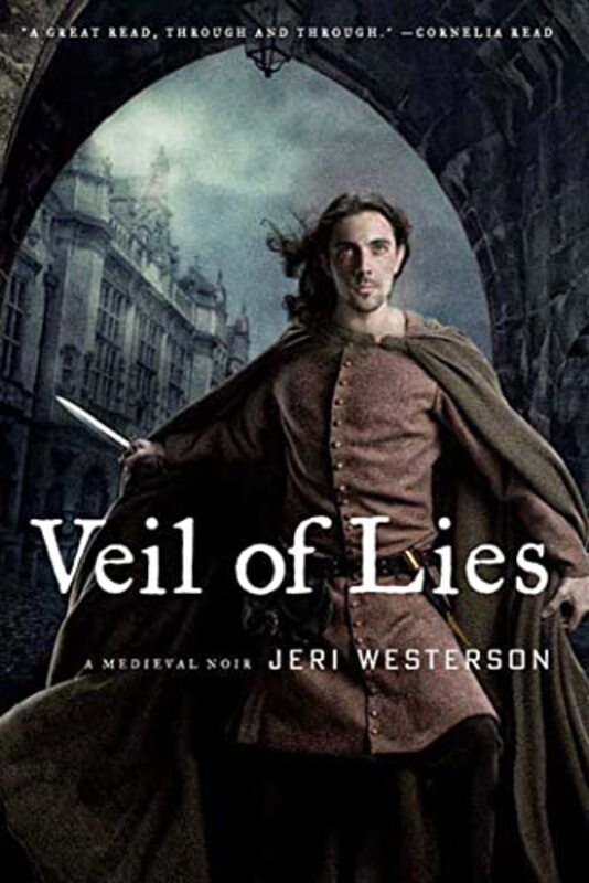 Book cover for "Veil of Lies" by Jeri Westerson