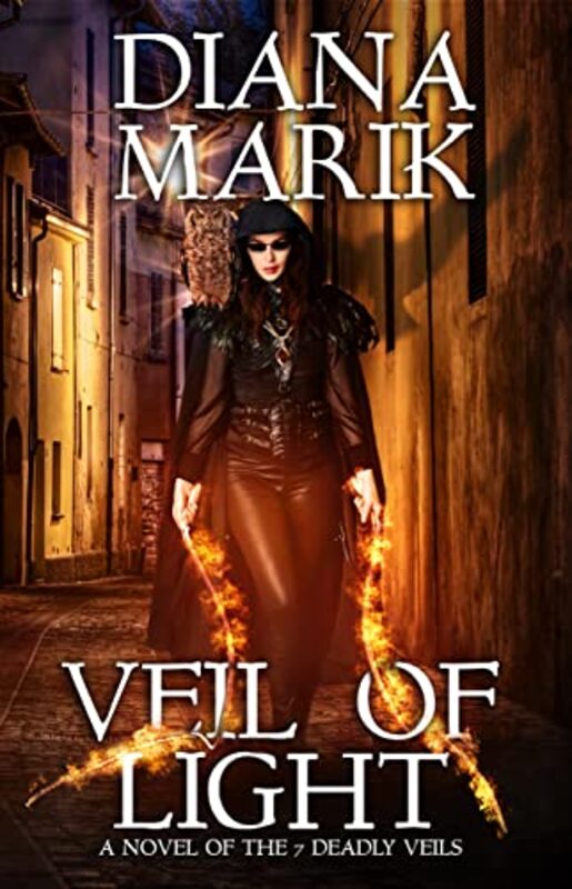 Book cover for "Veil of Light" by Diana Marik