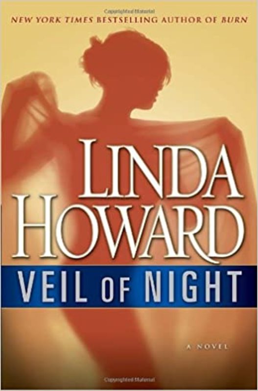 Book cover for "Veil of Night" by Linda Howard