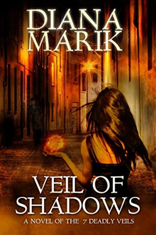 Book cover for "Veil of Shadows" by Diana Marik