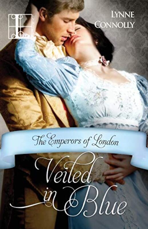 Book cover for "Veiled in Blue" by Lynne Connolly