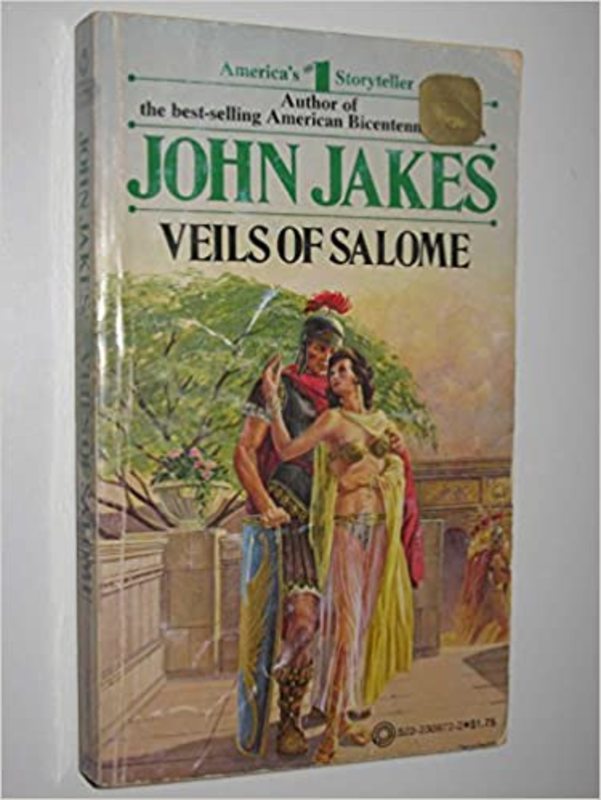 Book cover for "Veils of Salome" by John Jakes