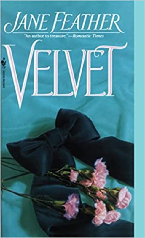 Book cover for "Velvet" by Jane Feather