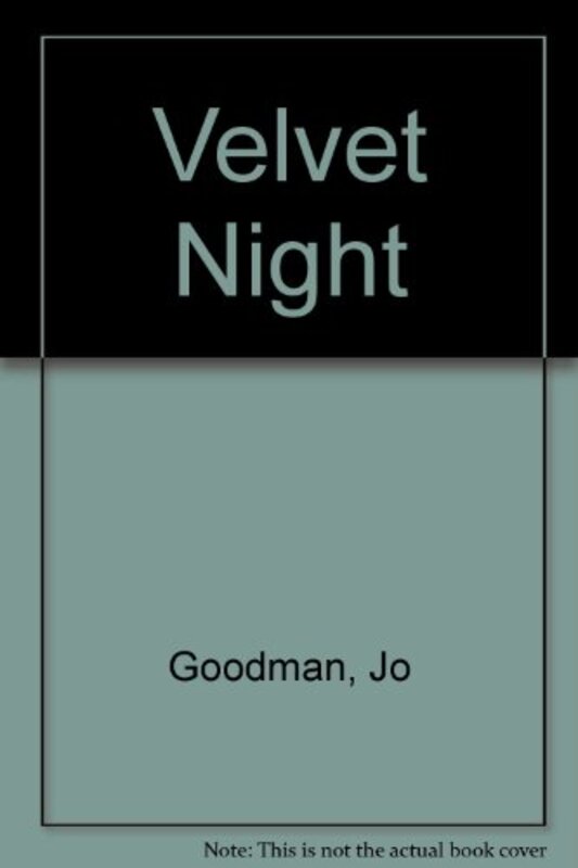 Book cover for "Velvet Night" by Jo Goodman