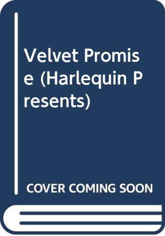 Book cover for "Velvet Promise" by Carole Mortimer