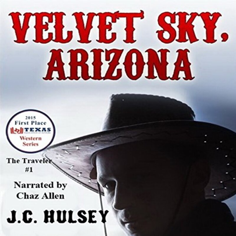 Book cover for "Velvet Sky, Arizona" by JC Hulsey
