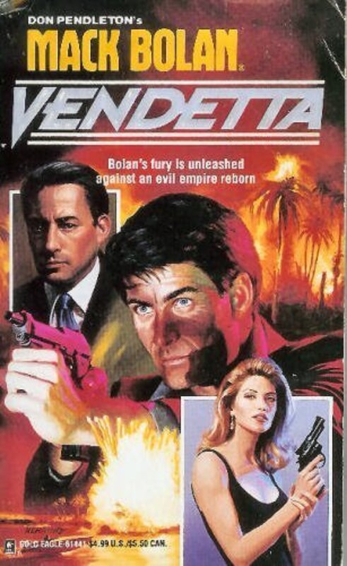 Book cover for "Vendetta" by Mike Newton