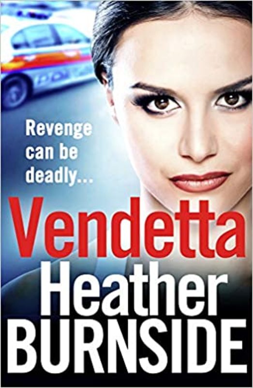 Book cover for "Vendetta" by Heather Burnside