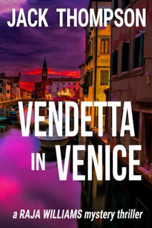 Book cover for "Vendetta in Venice" by Jack Thompson