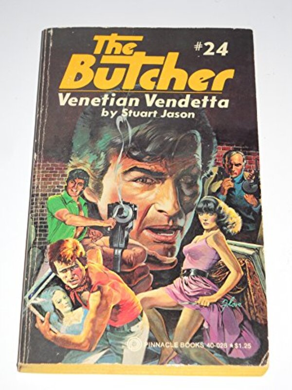 Book cover for "Venetian Vendetta" by Stuart Jason