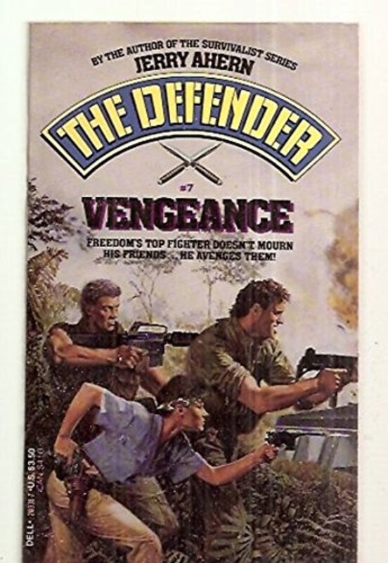 Book cover for "Vengeance" by Jerry Ahern