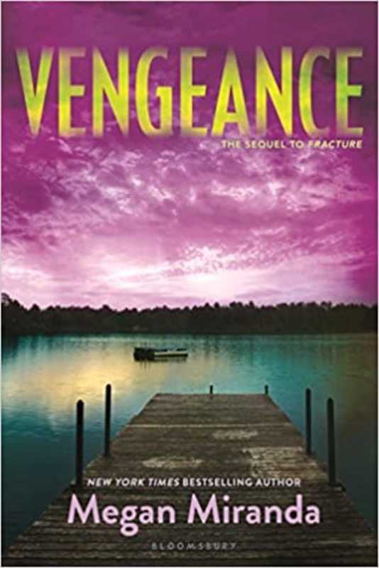 Book cover for "Vengeance" by Megan Miranda