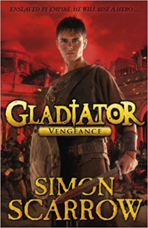 Book cover for "Vengeance" by Simon Scarrow