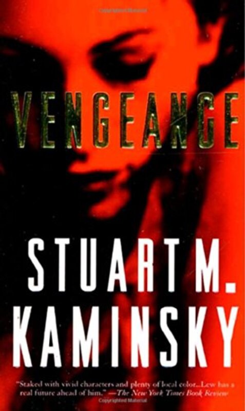 Book cover for "Vengeance" by Stuart M Kaminsky