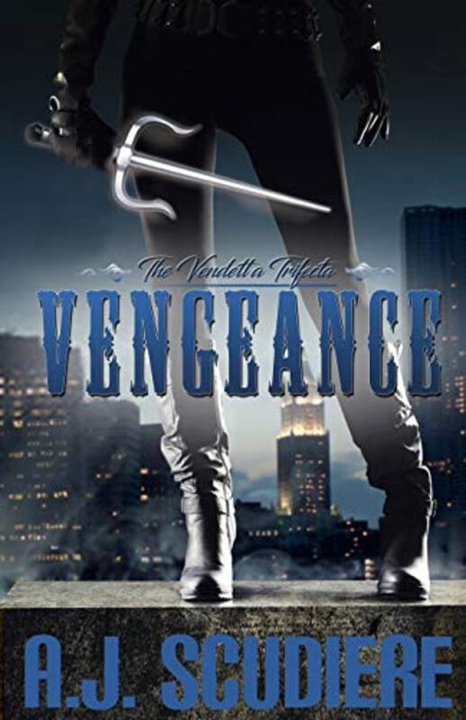 Book cover for "Vengeance" by AJ Scudiere