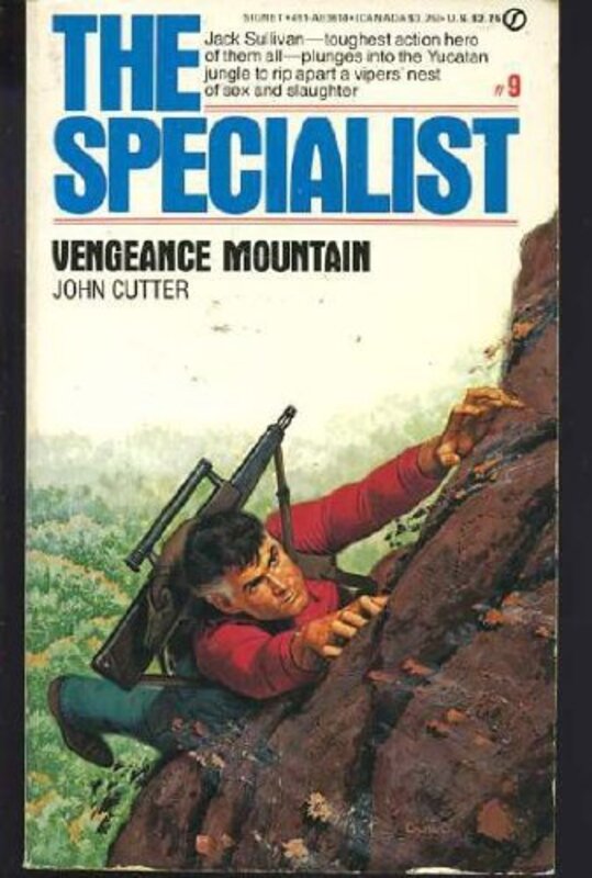 Book cover for "Vengeance Mountain" by John Shirley