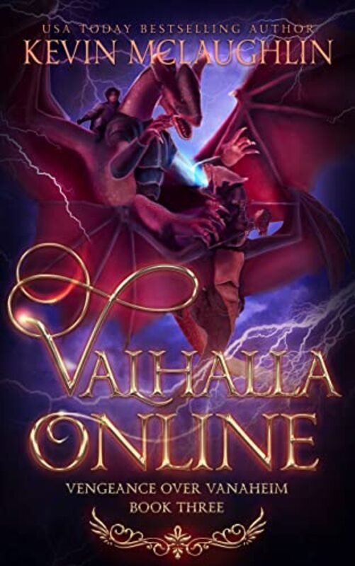 Book cover for "Vengeance Over Vanaheim" by Kevin McLaughlin