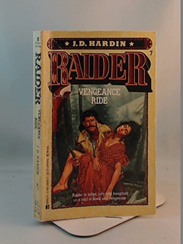 Book cover for "Vengeance Ride" by JD Hardin