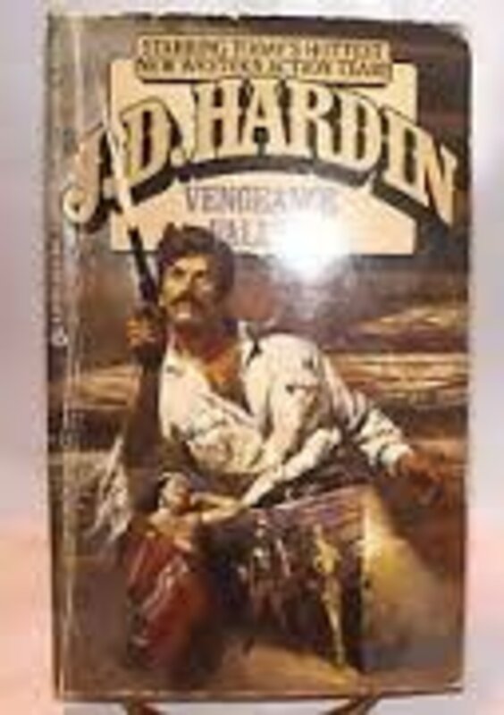Book cover for "Vengeance Valley" by JD Hardin