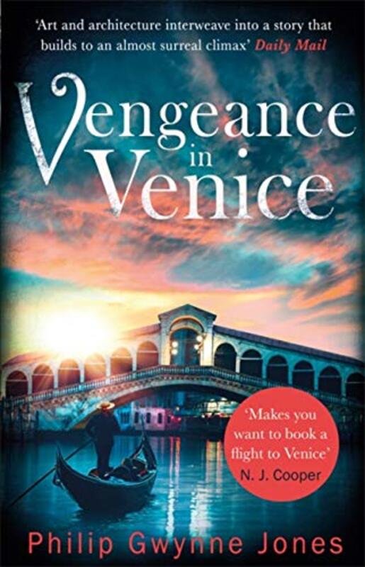 Book cover for "Vengeance in Venice" by Philip Gwynne Jones