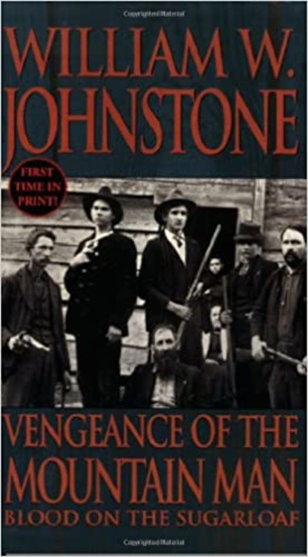 Book cover for "Vengeance of the Mountain Man" by William W. Johnstone
