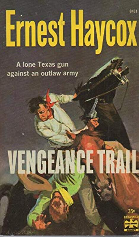 Book cover for "Vengeance trail" by Ernest Haycox