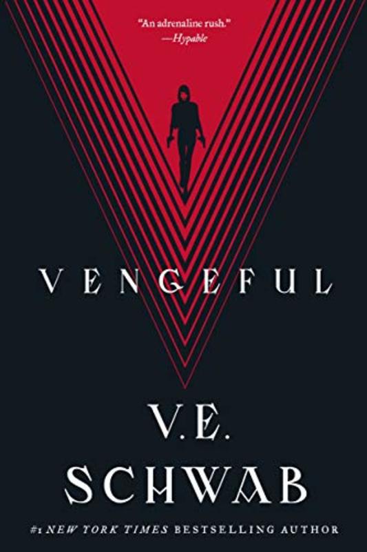 Book cover for "Vengeful" by Victoria VE Schwab