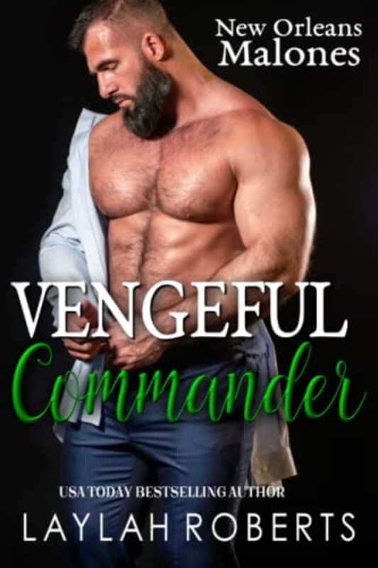 Book cover for "Vengeful Commander" by Laylah Roberts