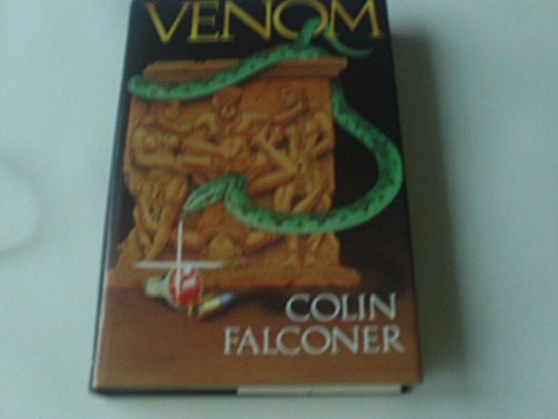 Book cover for "Venom" by Colin Falconer