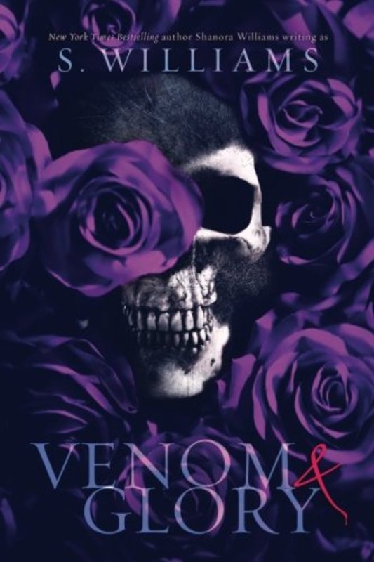 Book cover for "Venom and Glory" by Shanora Williams
