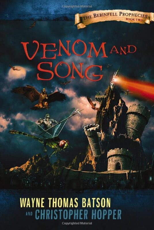 Book cover for "Venom and Song" by Christopher Hopper