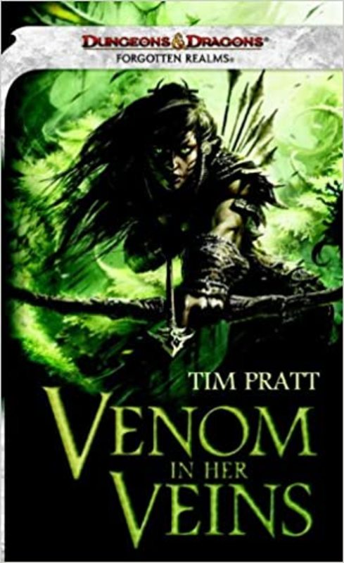 Book cover for "Venom in Her Veins" by Tim Pratt