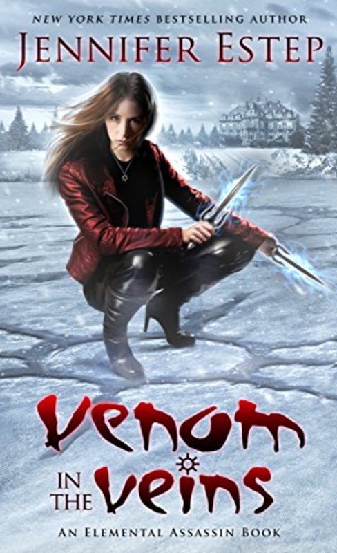 Book cover for "Venom in the Veins" by Jennifer Estep