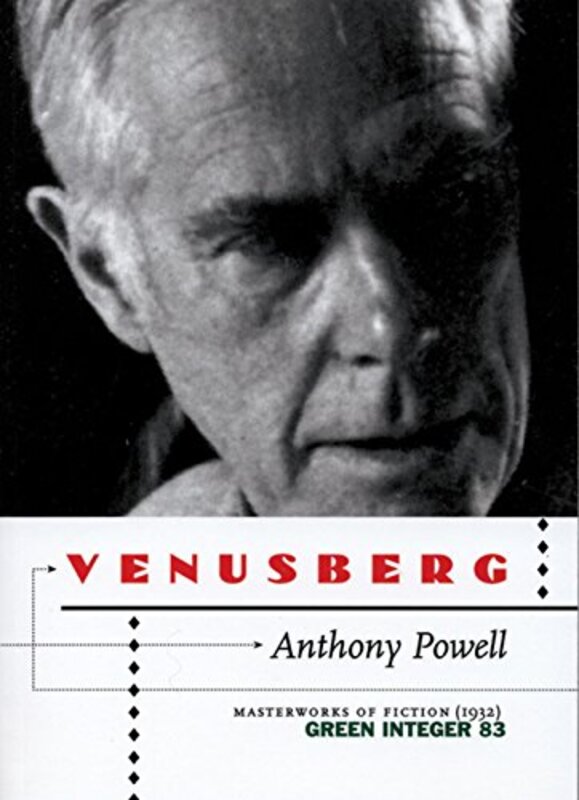 Book cover for "Venusberg" by Anthony Powell