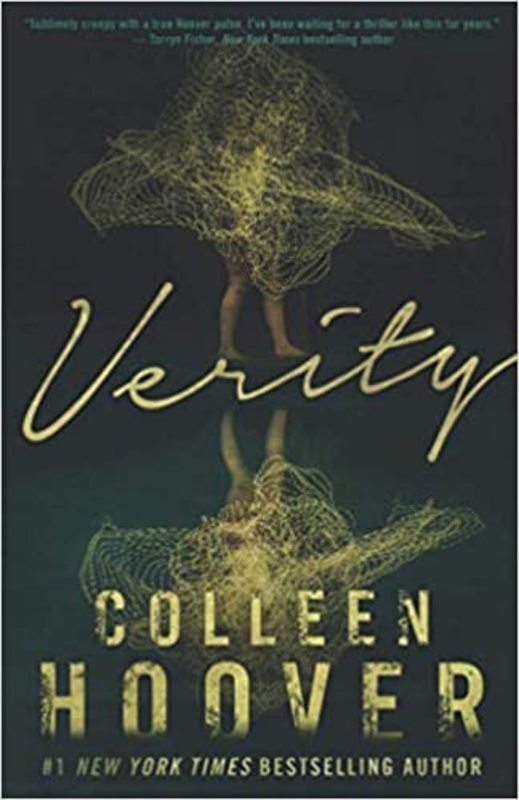 Book cover for "Verity" by Colleen Hoover