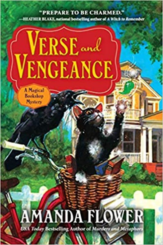 Book cover for "Verse and Vengeance" by Amanda Flower