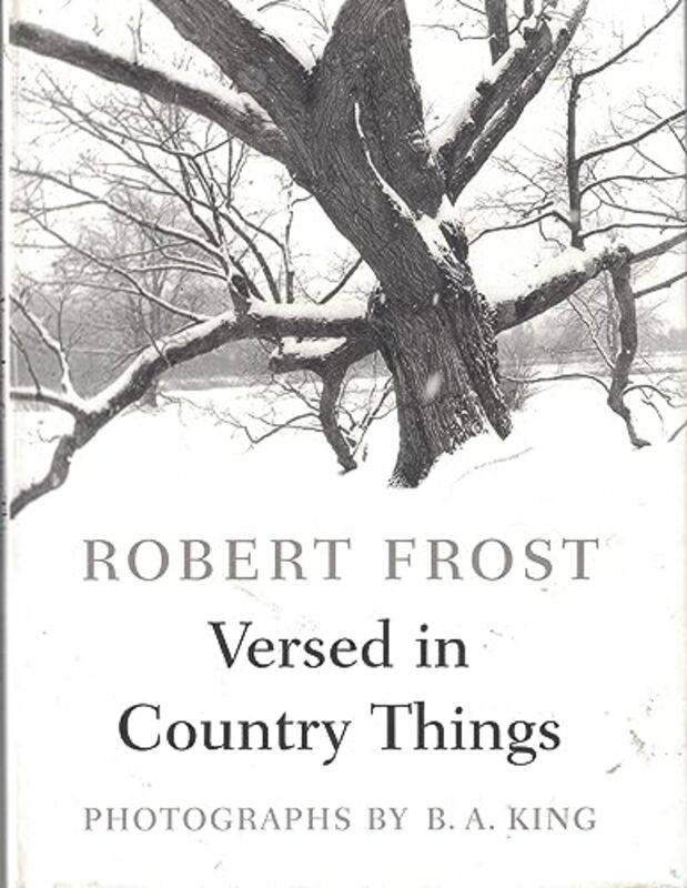 Book cover for "Versed in Country Things" by Robert Frost