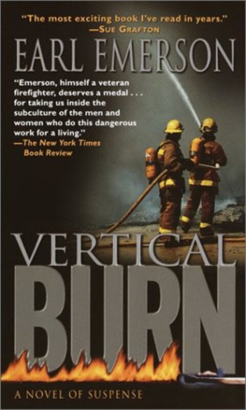Book cover for "Vertical Burn" by Earl Emerson