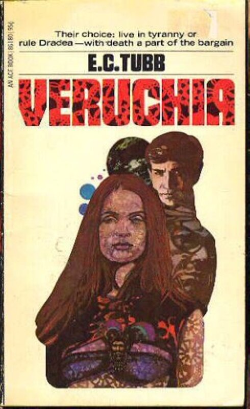 Book cover for "Veruchia" by EC Tubb